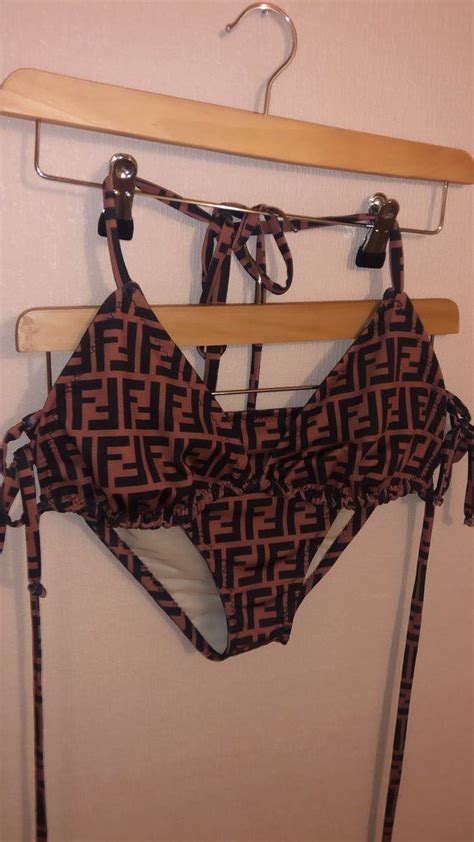 bikinis fendi|fendi swimsuit etsy.